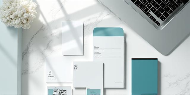 Minimalist branding elements and clear design